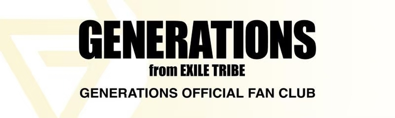 GENERATIONS OFFICIAL FAN CLUB