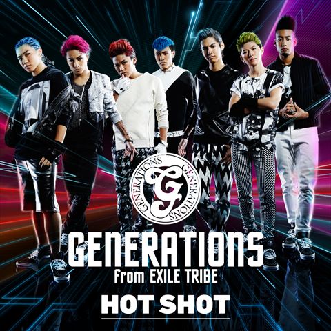 10 9 Wed Release Generations From Exile Tribe 4th Single Hot Shot Exile Tribe Mobile