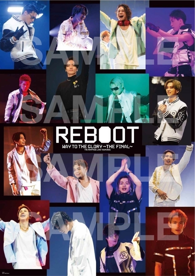 THE RAMPAGE from EXILE TRIBE DVD/Blu-ray Disc「THE RAMPAGE LIVE