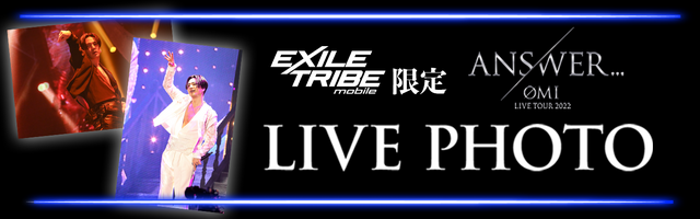 ØMI LIVE TOUR 2022 “ANSWER...”」Blu-ray&DVD2022.7.13(Wed.)Release