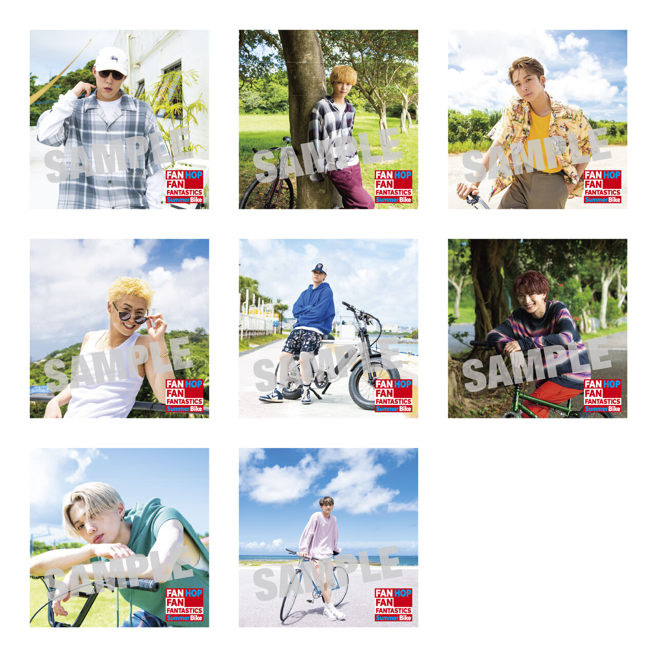 FANTASTICS from EXILE TRIBE New Single「Summer Bike」FCmobile特典 