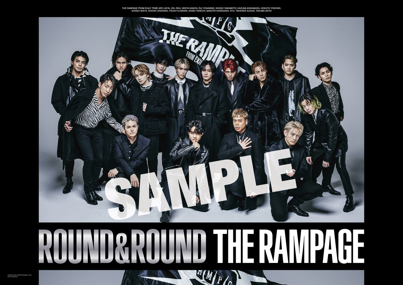 THE RAMPAGE from EXILE TRIBE 5th ALBUM「ROUND & ROUND」 特典情報 