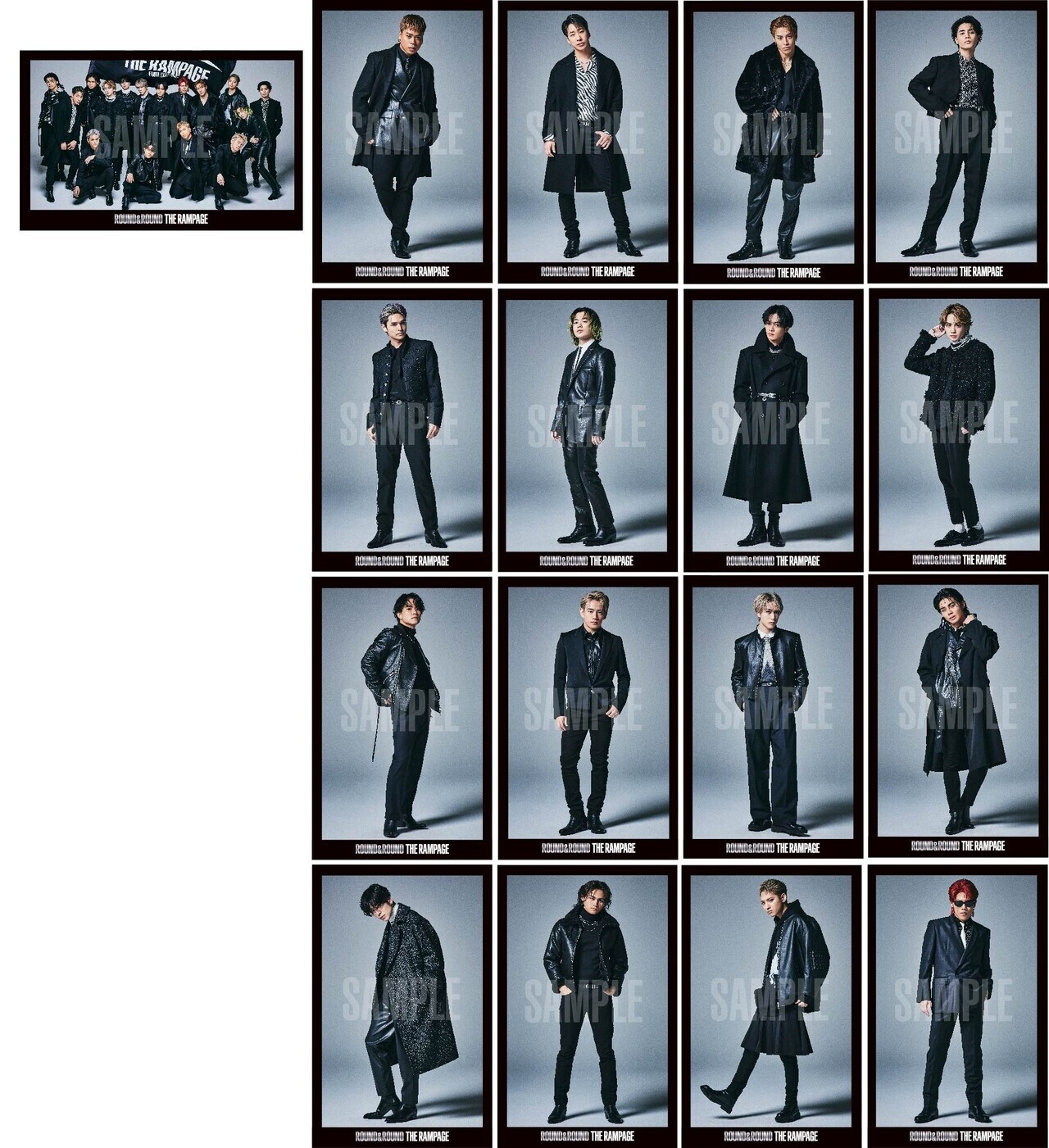 THE RAMPAGE from EXILE TRIBE 5th ALBUM「ROUND & ROUND」 特典情報