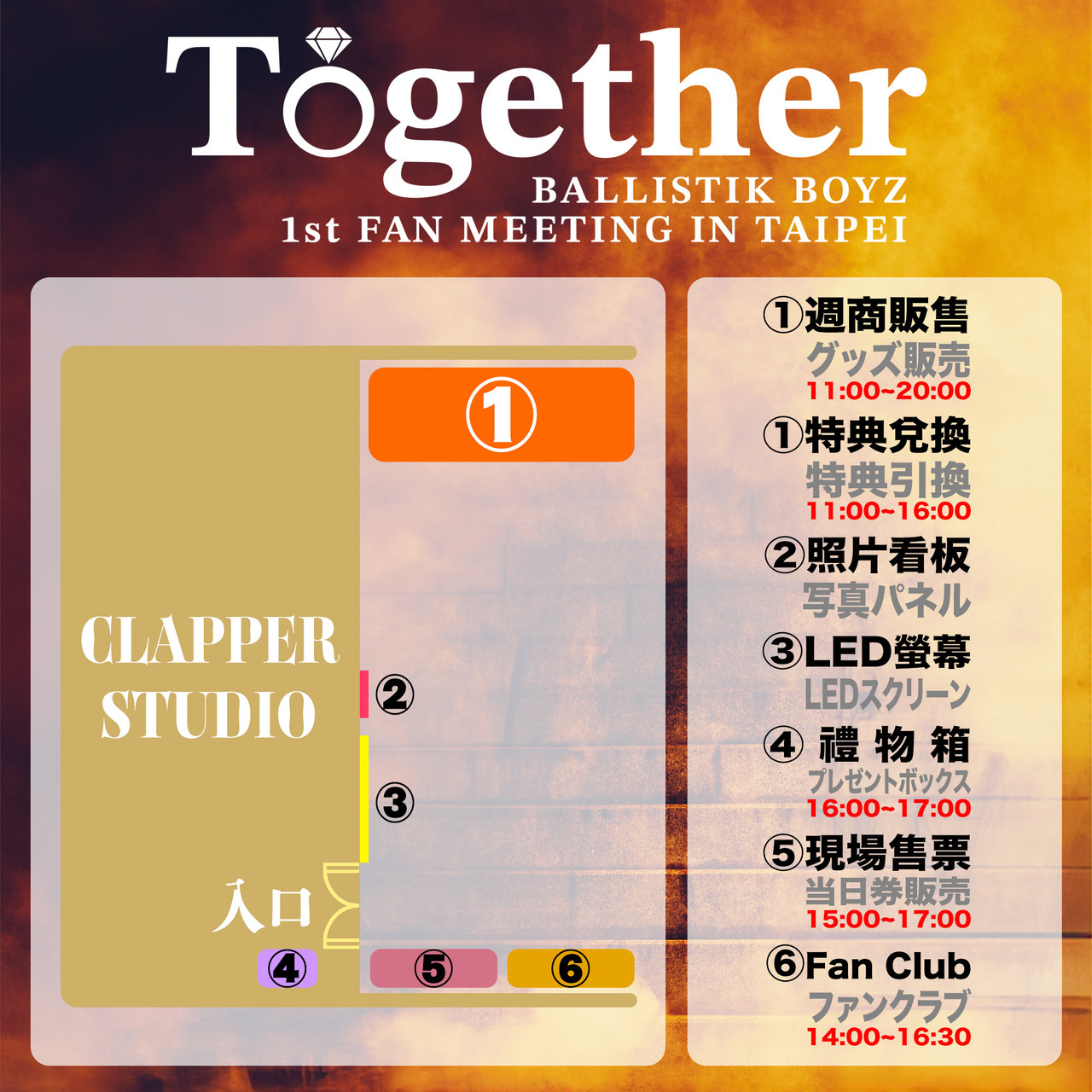 BALLISTIK BOYZ ～1st FAN MEETING IN TAIPEI～「Together」』特設